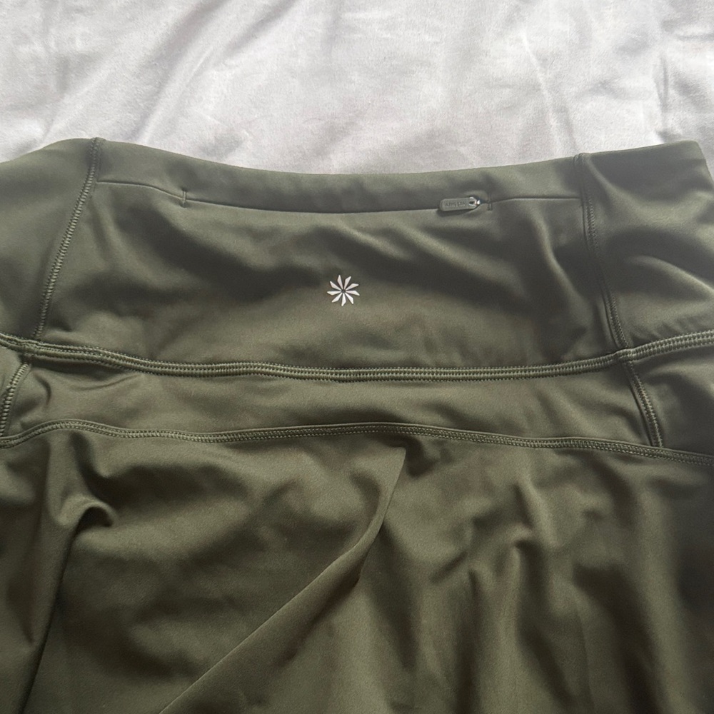 Olive Green Athleta Skort - Picture 4 of 5